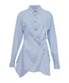 Andersson Bell Twist Stripe Shirts In Blue