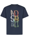 ANDERSSON BELL UNISEX NAVY BLUE JERSEY T-SHIRT