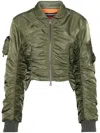 Andersson Bell Vitalina Bomber Jacket In Green