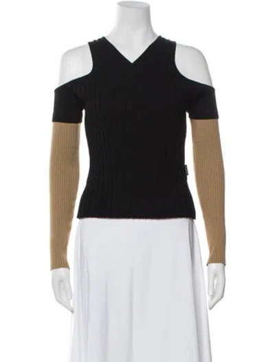 Pre-owned Andersson Bell V-neck Sweater In Black