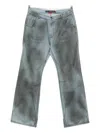 Andersson Bell Washed-effect Jeans In Blue