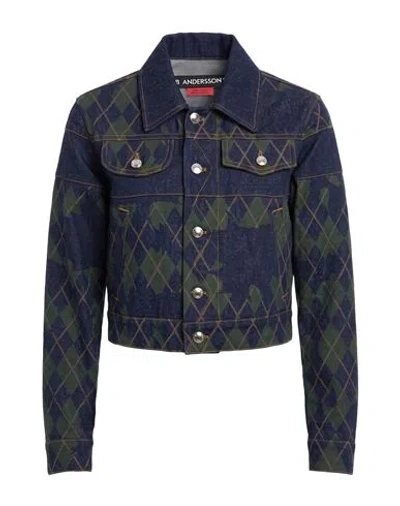 Andersson Bell Woman Denim Outerwear Blue Size Xs Cotton