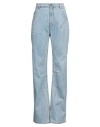 Andersson Bell Woman Jeans Blue Size 32 Cotton In Blue