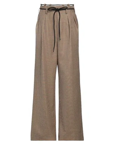 Andersson Bell Woman Pants Sand Size 34 Wool, Polyester In Beige
