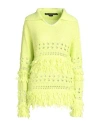 Andersson Bell Woman Sweater Lime Green Size S Acrylic, Nylon, Mohair Wool, Wool In Green