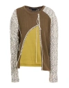 Andersson Bell Woman Sweater Military Green Size M Cotton, Polyester, Polyurethane