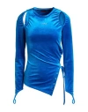 Andersson Bell Woman Top Blue Size M Polyester, Polyurethane In Blue