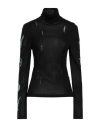 Andersson Bell Woman Turtleneck Black Size Xs Rayon, Lyocell, Silk