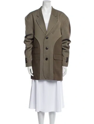 Pre-owned Andersson Bell Wool Utility Jacket In Neutral