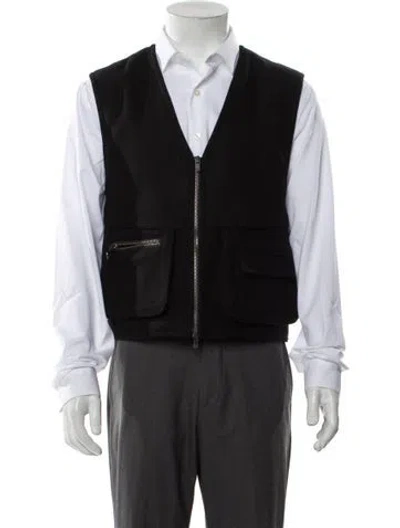 Pre-owned Andersson Bell Wool Vest W/ Tags In Black