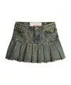 Andersson Bell Denim Mini Skirt In Blue