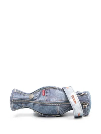 Andersson Bell X Levis Vaso Shoulder Bag In Blue
