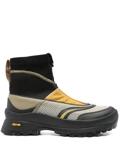 Andersson Bell Zip-up Mesh Sneakers In Green