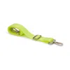 Andi Neon Yellow Guitar Strap In Grey