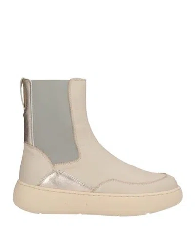 Andìa Fora Woman Ankle Boots Beige Size 9 Leather