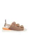 Andìa Fora Woman Sandals Light Brown Size 8 Leather