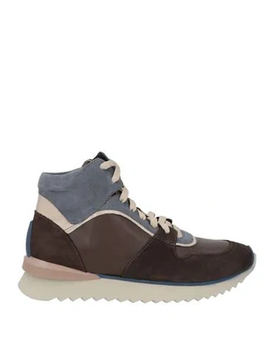 Andìa Fora Woman Sneakers Dark Brown Size 6 Leather