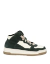 Andìa Fora Woman Sneakers Dark Green Size 8 Leather In Green