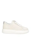Andìa Fora Woman Sneakers Ivory Size 9 Leather In Neutral