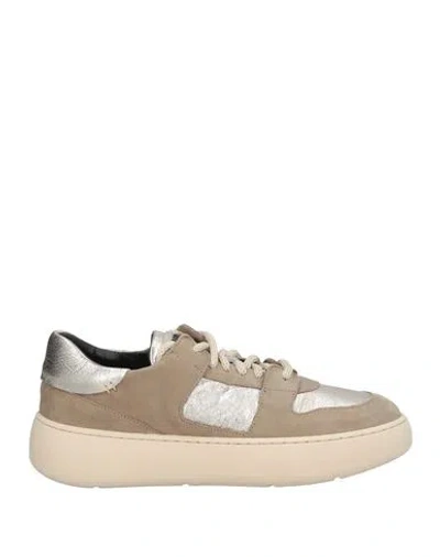 Andìa Fora Woman Sneakers Khaki Size 7 Leather