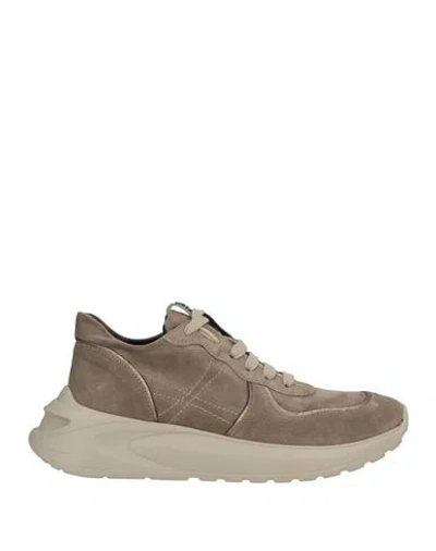 Andìa Fora Woman Sneakers Khaki Size 8 Leather In Neutral