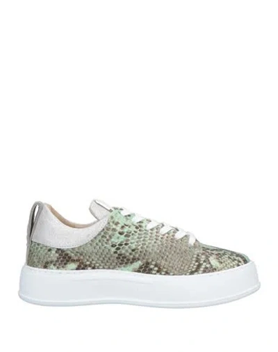 Andìa Fora Woman Sneakers Light Green Size 6 Leather