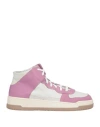 Andìa Fora Woman Sneakers Mauve Size 8 Leather In Multi