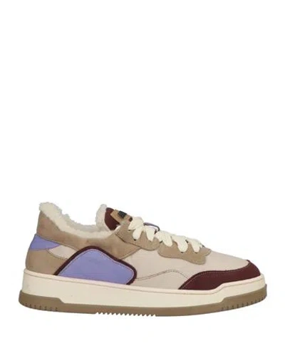 Andìa Fora Woman Sneakers Off White Size 9 Leather, Shearling