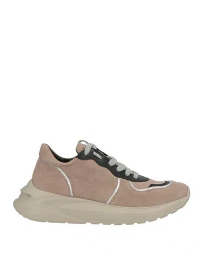 Andìa Fora Woman Sneakers Taupe Size 8 Leather In Neutral