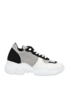 Andìa Fora Woman Sneakers White Size 8 Leather, Textile Fibers In White