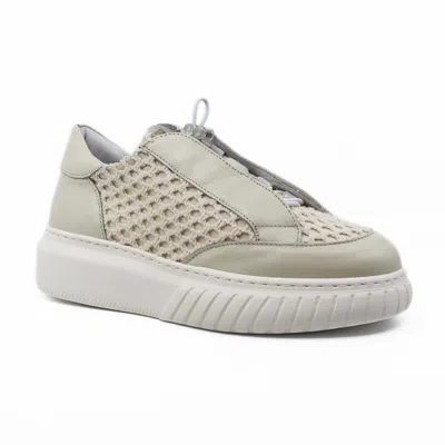 Andìa Fora Women's Ivor Crochet Sneakers In Cream In White