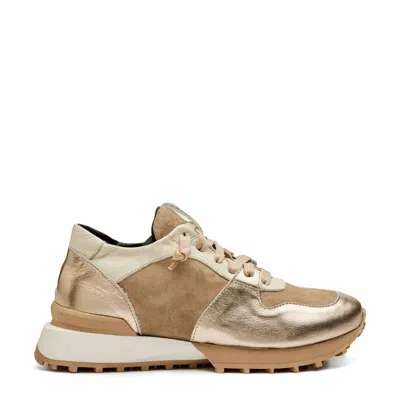 Andìa Fora Women's Ruffle Suede Sneakers In Vanilla
