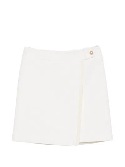 Andiata Tweed Wrap Midi Skirt In Multi