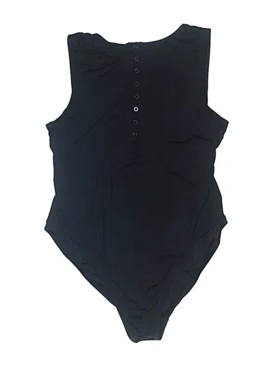 Pre-owned Andie Bodysuit In Black