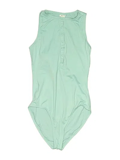 Pre-owned Andie Bodysuit In Green