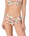 Andie High Waisted Bikini Bottom In Multi