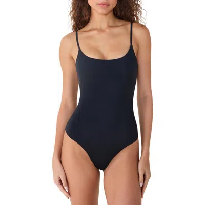 Andie Jetties Criscross One-piece Swimsuit In Black
