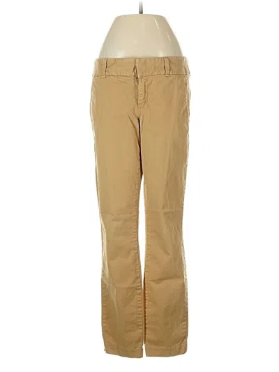 Pre-owned Andie Khaki Pant In Tan