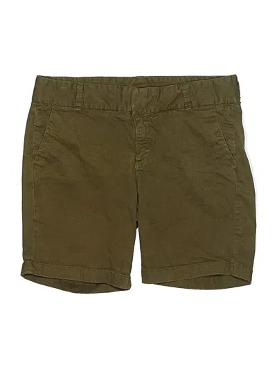 Pre-owned Andie Khaki Shorts In Green