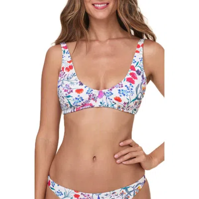 Andie Mila Bikini Top In Botanical Floral