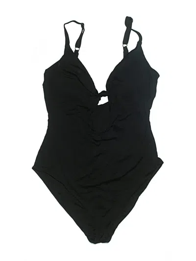 Pre-owned Andie One Piece Swimsuit In Black