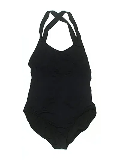 Pre-owned Andie One Piece Swimsuit In Black
