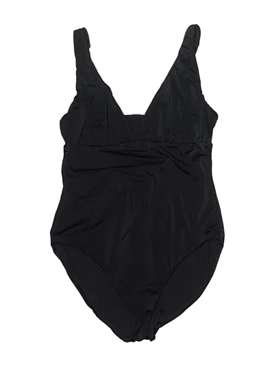 Pre-owned Andie One Piece Swimsuit In Black