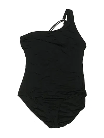 Pre-owned Andie One Piece Swimsuit In Black