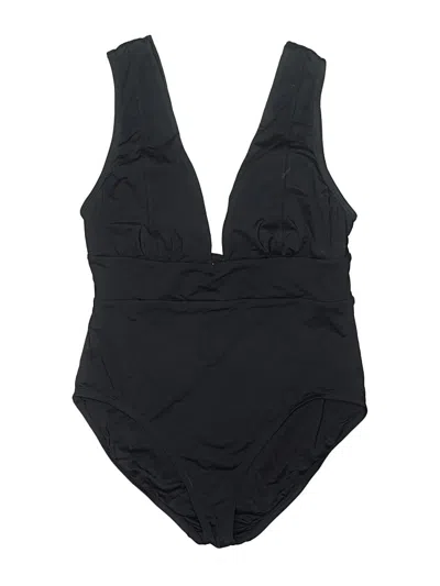 Pre-owned Andie One Piece Swimsuit In Black