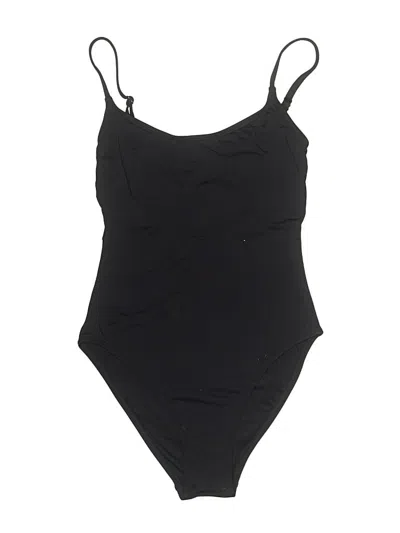 Pre-owned Andie One Piece Swimsuit In Black