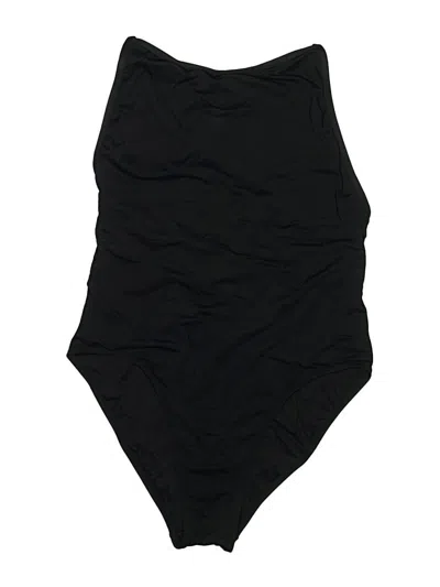 Pre-owned Andie One Piece Swimsuit In Black