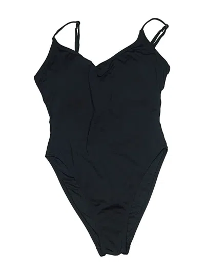 Pre-owned Andie One Piece Swimsuit In Black