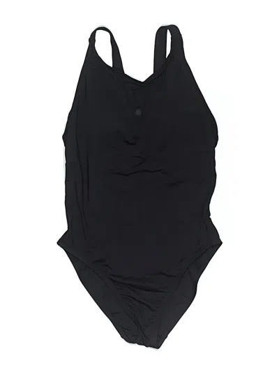 Pre-owned Andie One Piece Swimsuit In Black