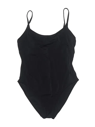 Pre-owned Andie One Piece Swimsuit In Black